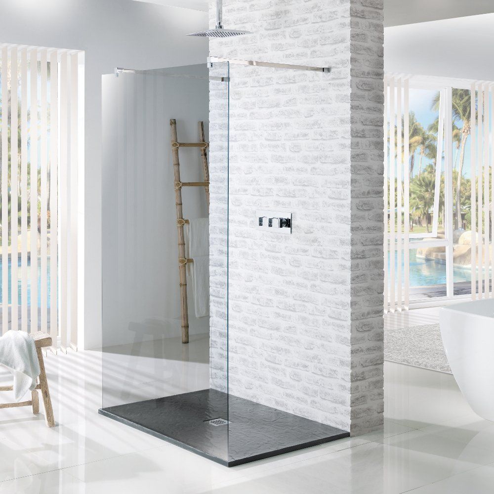 Slate Effect Shower Trays