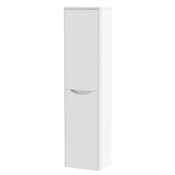 Appia 356mm Wall Hung Tall Unit - Satin White