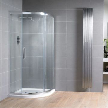 Aqua i 8 Single Door Offset Quadrant Shower Enclosure 900mm x 760mm x 1900mm High
