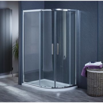 Aqua i 6 Offset Quadrant Shower Enclosure 1000mm x 900mm x 1850mm High