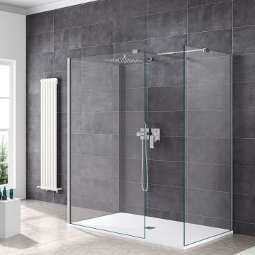 Aqua i Innovation 8mm 3-Sided Walk-in Wetroom Enclosure