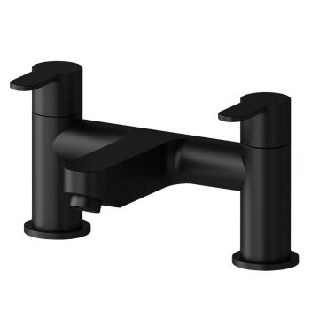 Noveua Acton Bath Filler - Matt Black