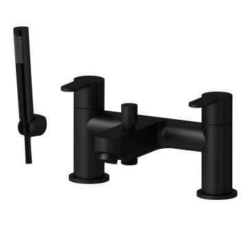 Noveua Acton Bath Shower Mixer - Matt Black