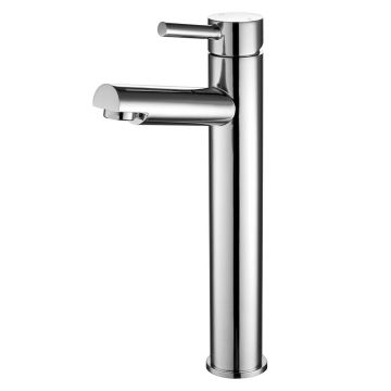 Noveua Clapham Tall Mono Basin Mixer & Click Clack Waste - Chrome