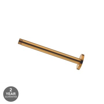 Noveua Islington Round Ceiling Arm - Brushed Brass