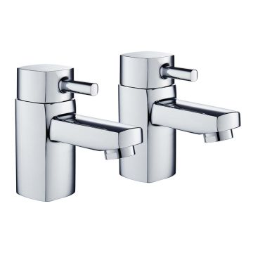 Noveua Lambeth Bath Taps - Chrome