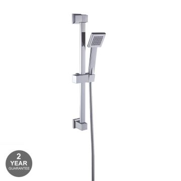 Noveua Mayfair Deluxe Square Slide Rail Kit - Chrome