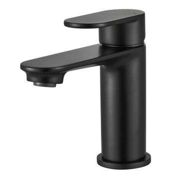 Noveua Preston Mono Basin Mixer & Click Clack Waste - Matt Black