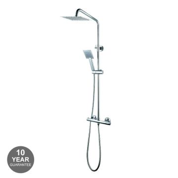 Noveua Westminster Square Thermostatic Shower Set - Chrome
- Promo