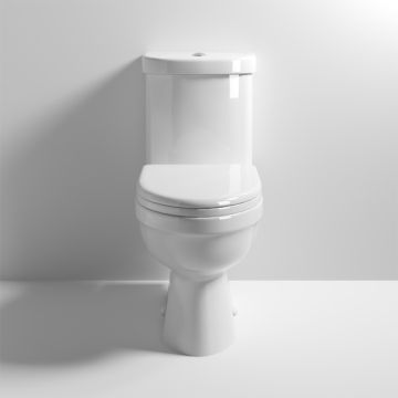 Aqua i Orion Close Coupled Toilet With Soft Close Seat