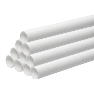 White 40mm Pushfit Waste Pipe - 3m Length