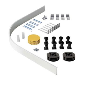 Aqua-I & MX Shower Riser Kit For Quadrant and Offset Quadrant Shower Trays up to 1200mm