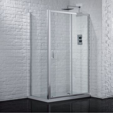 Aquadart Venturi 6 Sliding Shower Door 1100mm