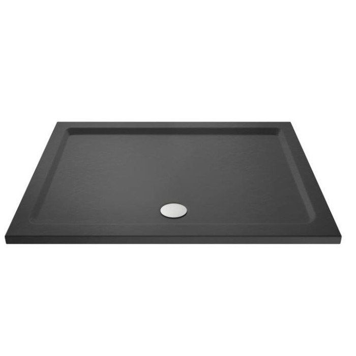 Aqua i 40mm Rectangular Shower Tray 1700mm x 800mm Slate Grey