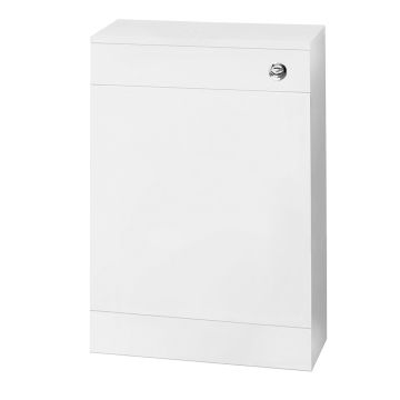 Nuie Mayford Cloakroom 500mm Toilet Unit & Cistern - Gloss White