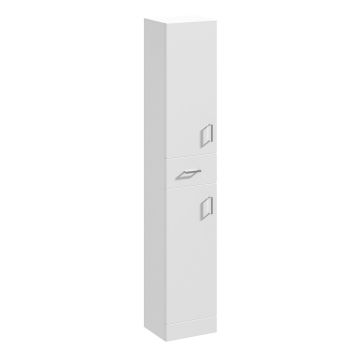 Polar 350mm Tall Unit 330mm Deep -  Gloss White