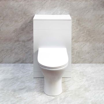 AquaProof Classic 500mm Waterproof WC Unit White