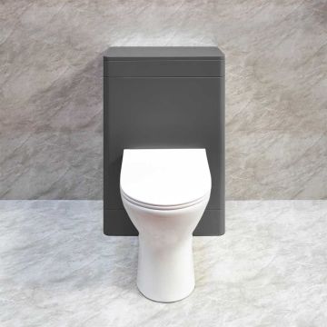 AquaProof Modern 550mm Waterproof WC Unit Anthracite