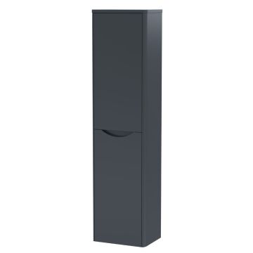 Appia 356mm Wall Hung Tall Unit - Soft Black