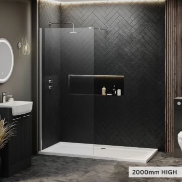 Aqua i 10 Wetroom Screen Panel 800mm x 2000mm High