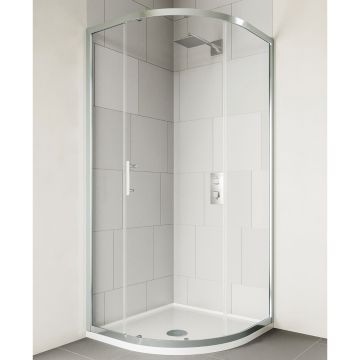 Aqua i 6 Single Door Quadrant Shower Enclosure 800mm x 800mm