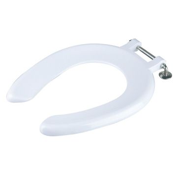 Celmac Crescent Junior Thermoplastic Toilet Seat - White