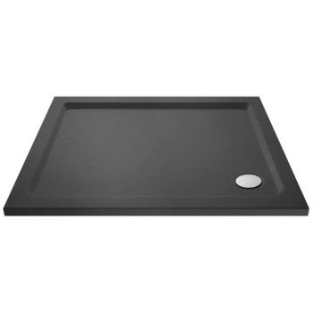 Hudson Reed Rectangular Shower Tray 1200mm x 800mm - Slate Grey