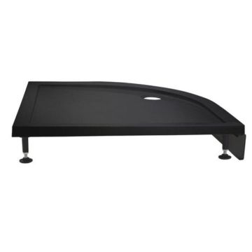 Hudson Reed Slate Grey Leg Set & Plinth (900mm x 900mm Curved Plinth)