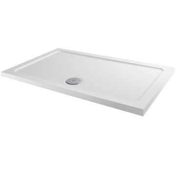 MX Elements Anti-Slip Rectangular Shower Tray 800mm x 700mm
