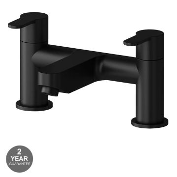 Noveua Acton Bath Filler - Matt Black