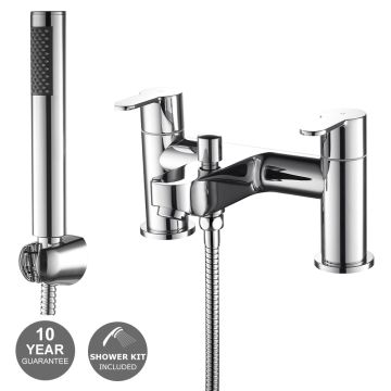 Noveua Acton Bath Shower Mixer  - Chrome