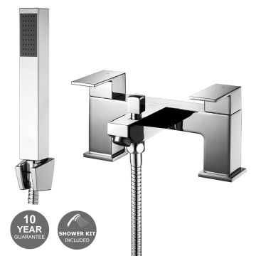Noveua Barbican Bath Shower Mixer - Chrome