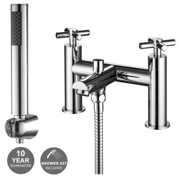 Noveua Euston Bath Shower Mixer - Chrome