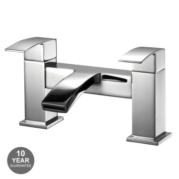 Noveua Farringdon Bath Filler - Chrome