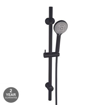 Noveua Islington Deluxe Round Slide Rail Kit - Matt Black