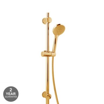 Noveua Islington Round Slide Rail Kit - Brushed Brass