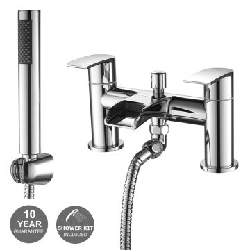 Noveua Knightsbridge Bath Shower Mixer - Chrome