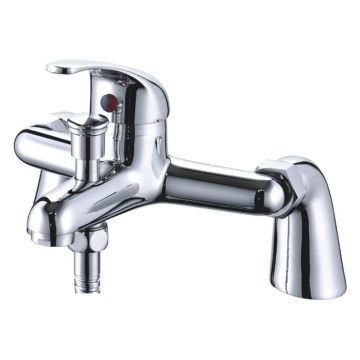 Noveua Marylebone Bath Shower Filler - Chrome