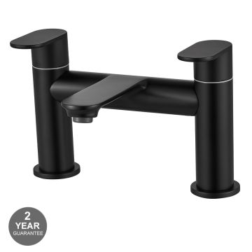 Noveua Preston Bath Filler - Matt Black