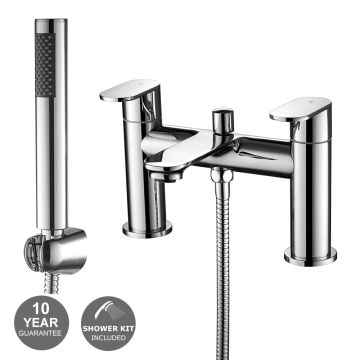 Noveua Preston Bath Shower Mixer - Chrome