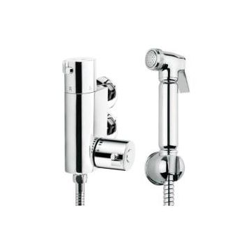 Noveua Thermostatic Douche Set with Kit - Chrome