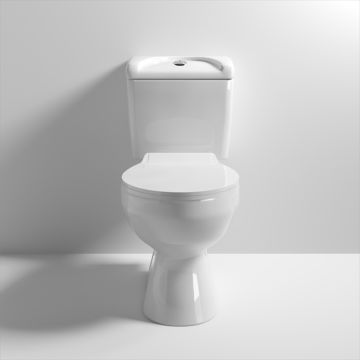 Aqua i Varda Close Coupled Toilet With Seat