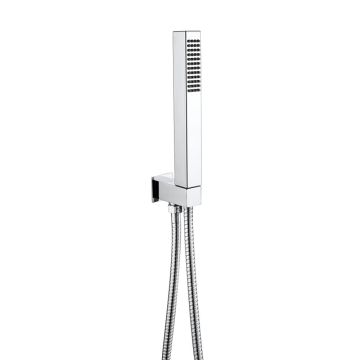 Cubex Square Wall Mounted Shower Kit With Shower Outlet